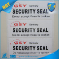 Alibaba website printed security label tamper evident sticker tamper proof seals for jars void label